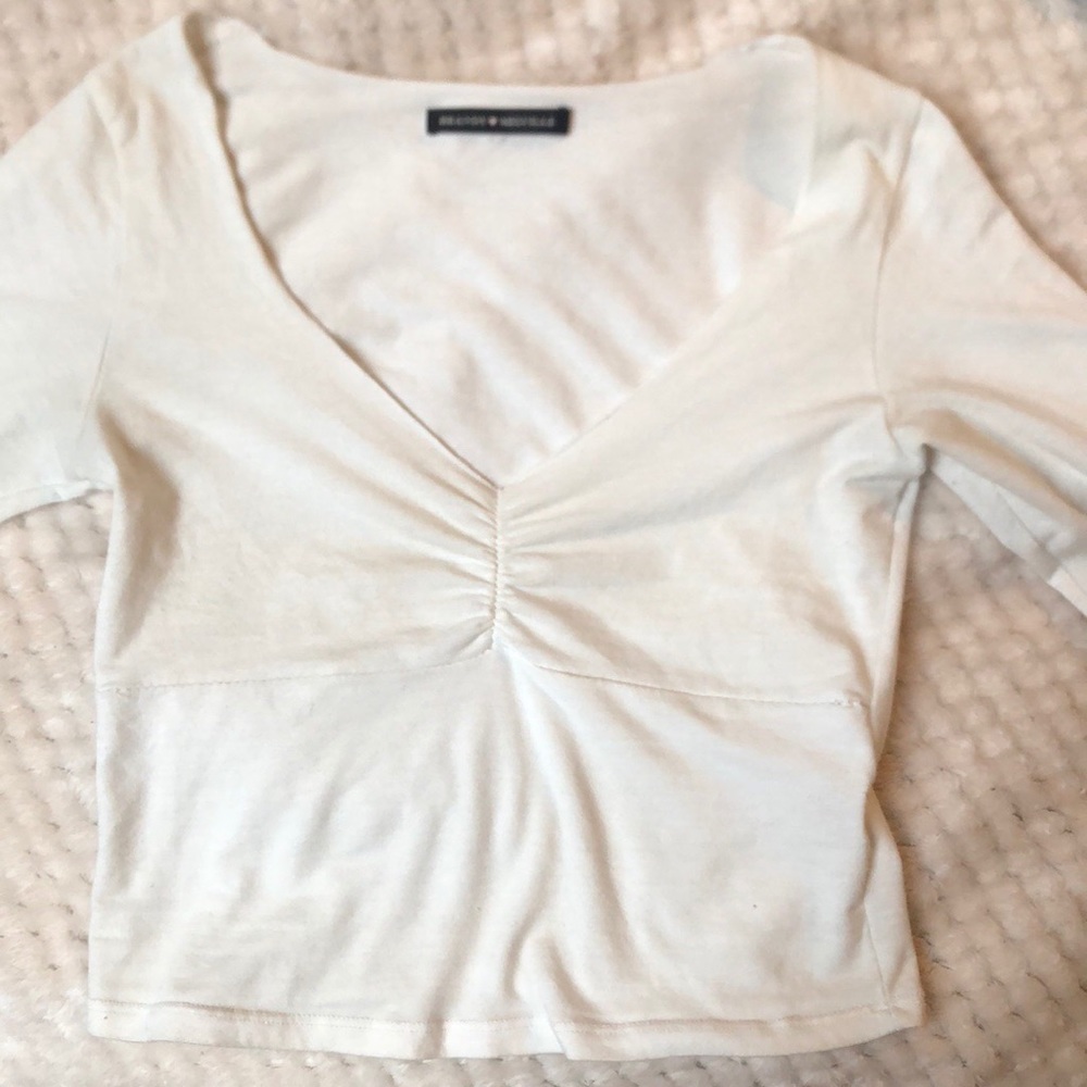 Brandy Melville Longsleeve white top
